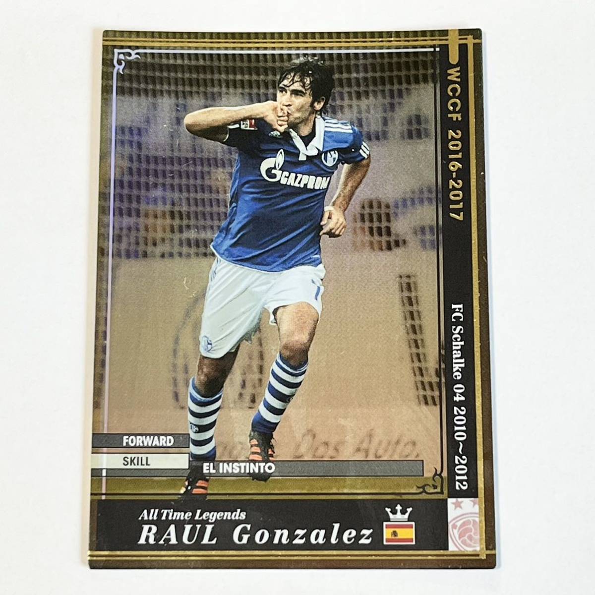 ♪♪WCCF 16-17 ATLE-EX ラウール・ゴンザレス Raul Gonzalez FC Schalke 04 ♪三点落札で普通郵便送料無料♪の画像1