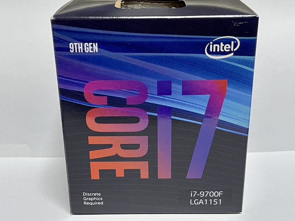 動作確認済み] Intel Core i7 9700F LGA1151 3.0Ghz ［外箱、クーラー