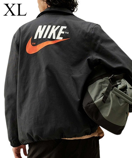 NIKE TREND JACKET レトロ トレンド コーチジャケット 黒 XL NIKE TREND JACKET レトロ トレンド コーチジャケット 黒 XL