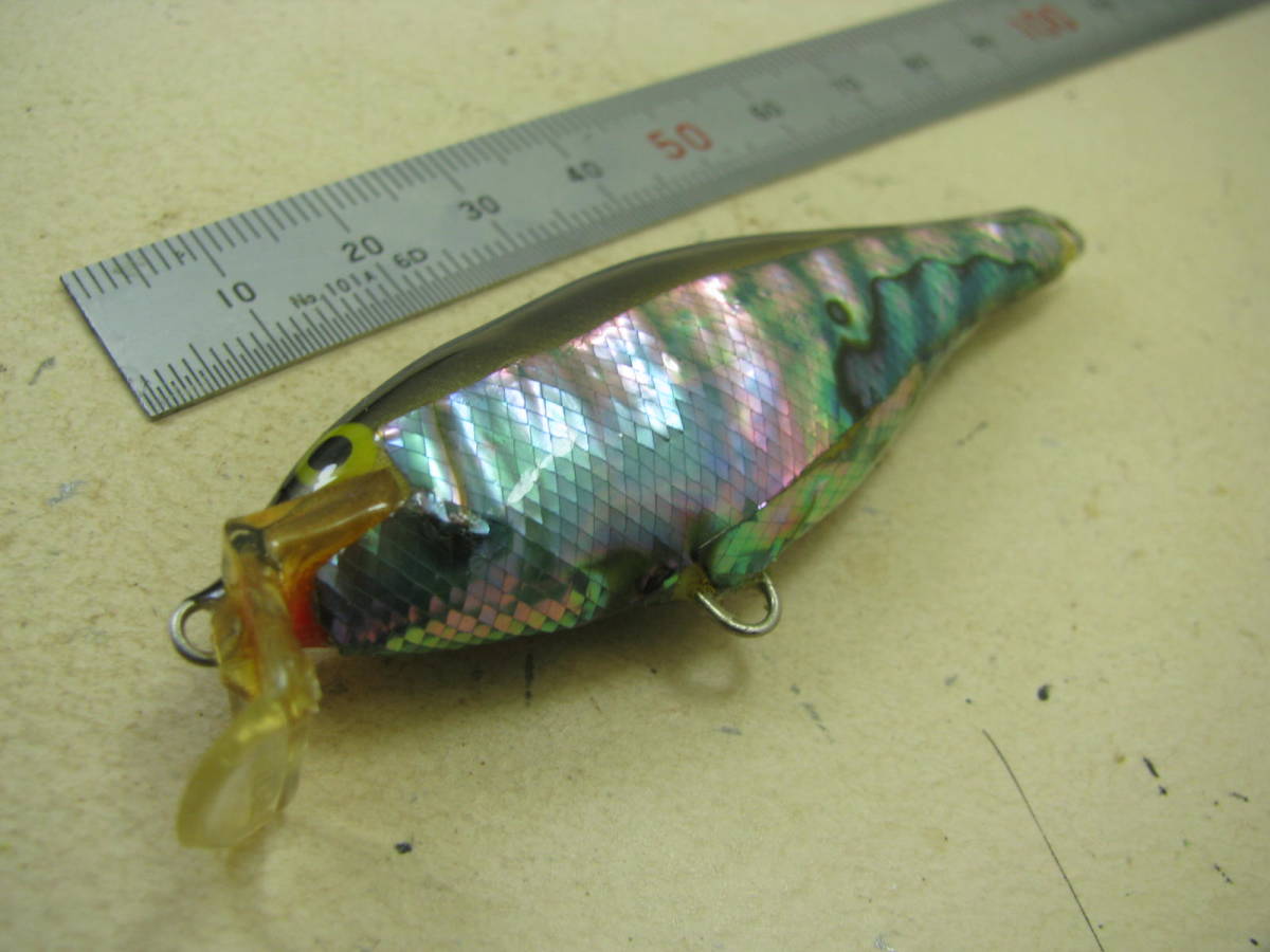 Rapala ラパラ シャッドラップ SSR-7 アワビシート貼り 式 ShadRap ShallowRunner IRELAND_画像1