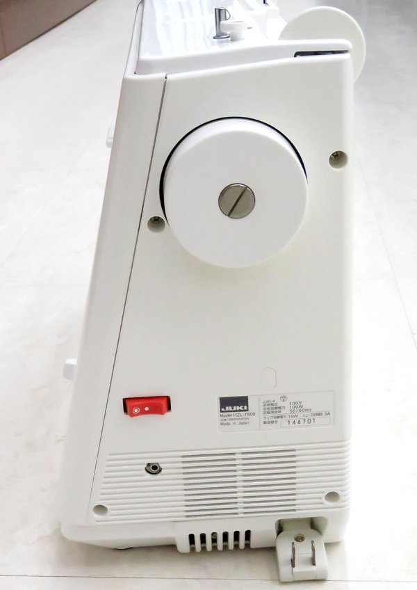 JUKI/ジューキ 工業用 コンピューターミシン HZL-7800 2002年製 簡易