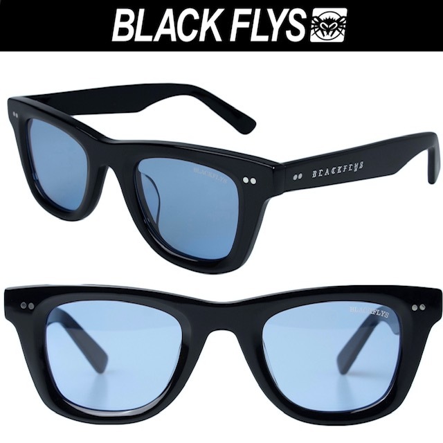ライトブルーレンズ ブラックフライ FLY NOVA サングラス BlackFlys BLACK/Lt.Blue