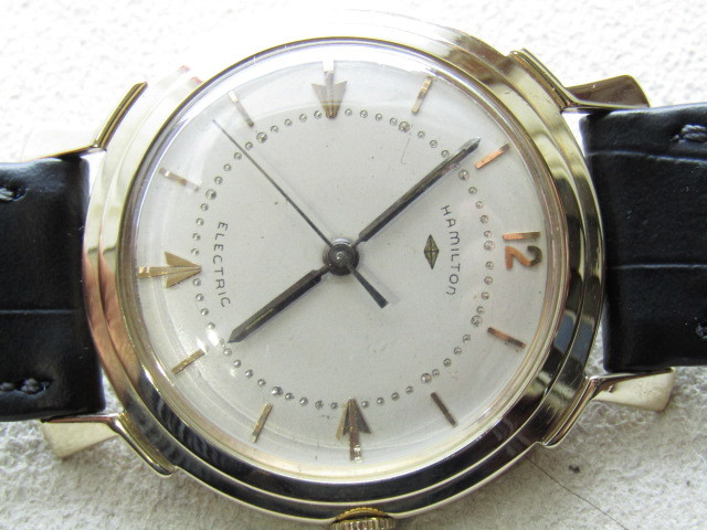 超希少 美品 1963年 ハミルトン エレクトリック 14K無垢