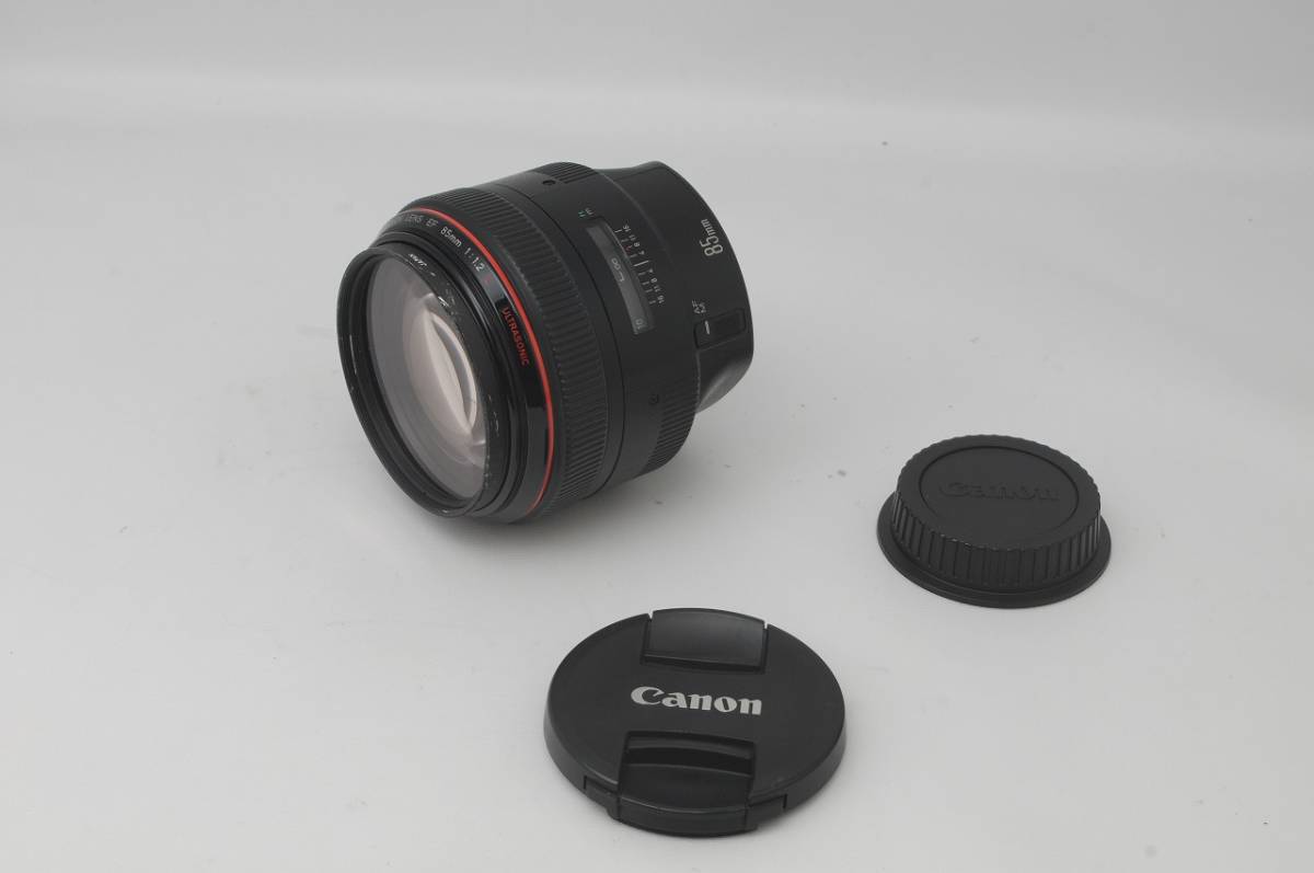 Canon EF 85mm 1:1.2 L ULTRASONIC USM レンズ MADE IN JAPAN