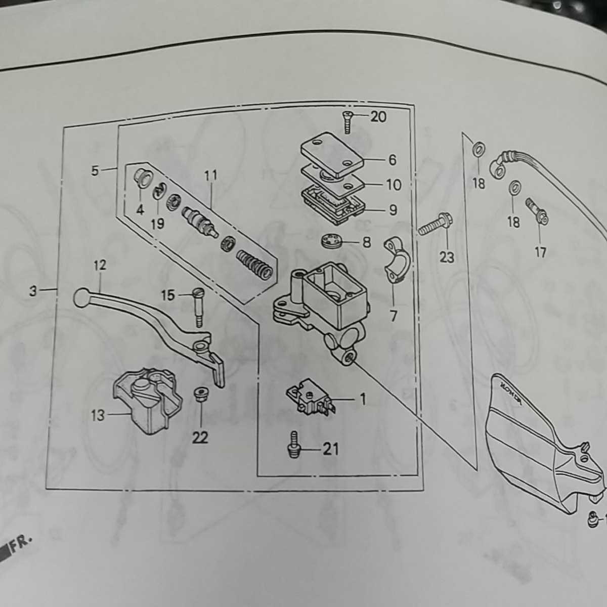 XLディグリー　MD31 最終型　リアディスク車用　フロントブレーキスイッチ　フロントストップスイッチ　純正未使用品_画像3