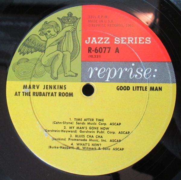 JAZZ LP/US ORIG./DG/インナスリーブ付き/Marv Jenkins - Marv Jenkins At The Rubaiyat Room - Good Little Man/A-10287_画像4