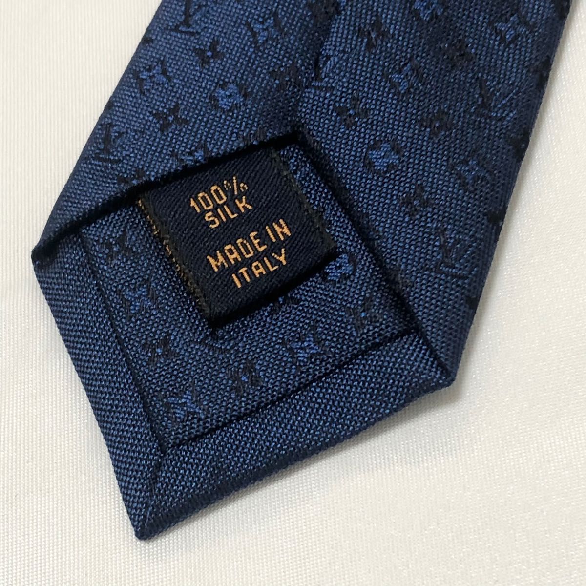 超美品】 LOUIS VUITTON ルイヴィトン ブルー ネクタイ | serbhall.net