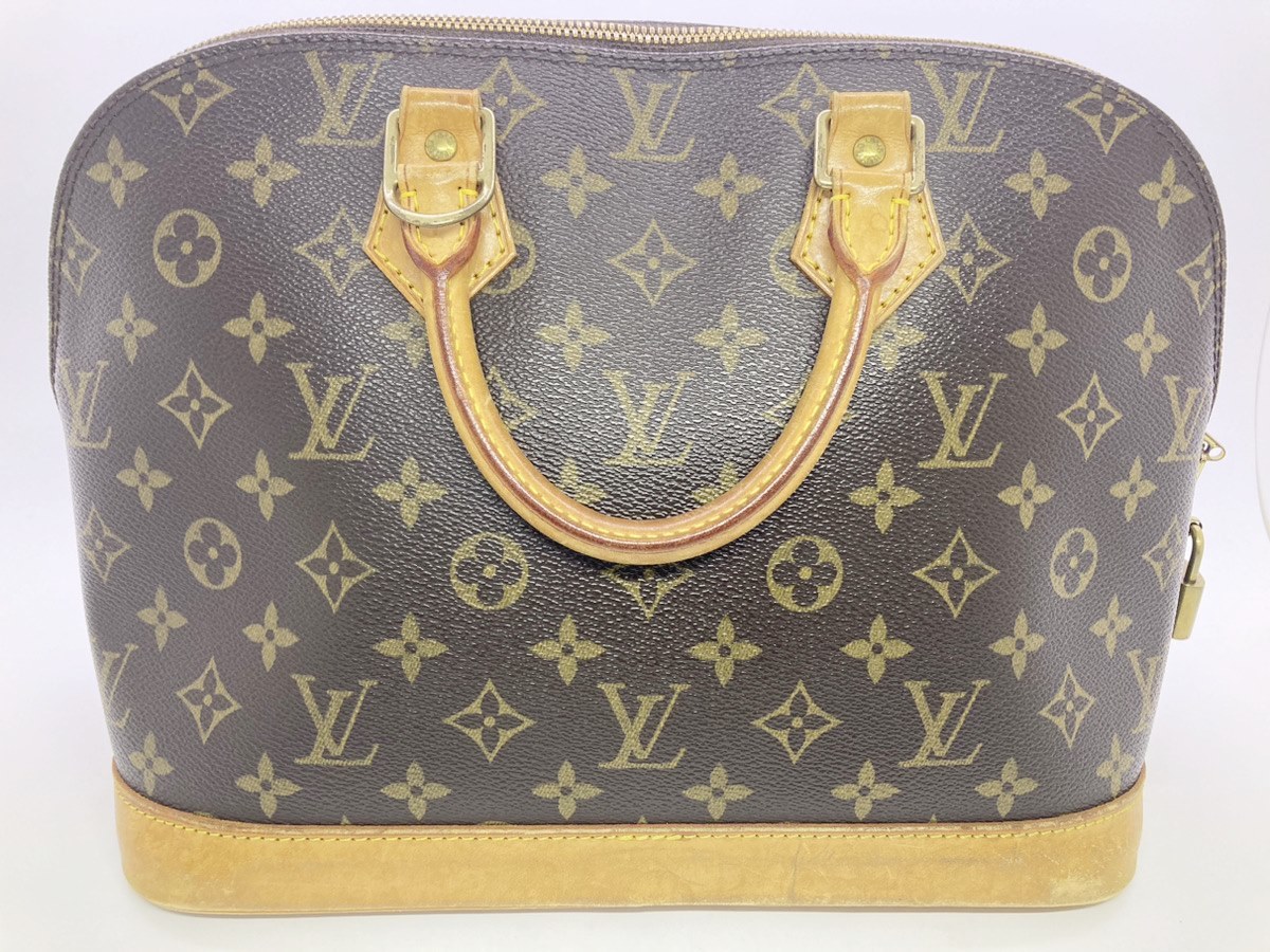 ◇◇【Louis Vuitton】モノグラム アルマ ハンドバッグ 旅行バッグ パドロック鍵なし M51130 oi ◇◇ 