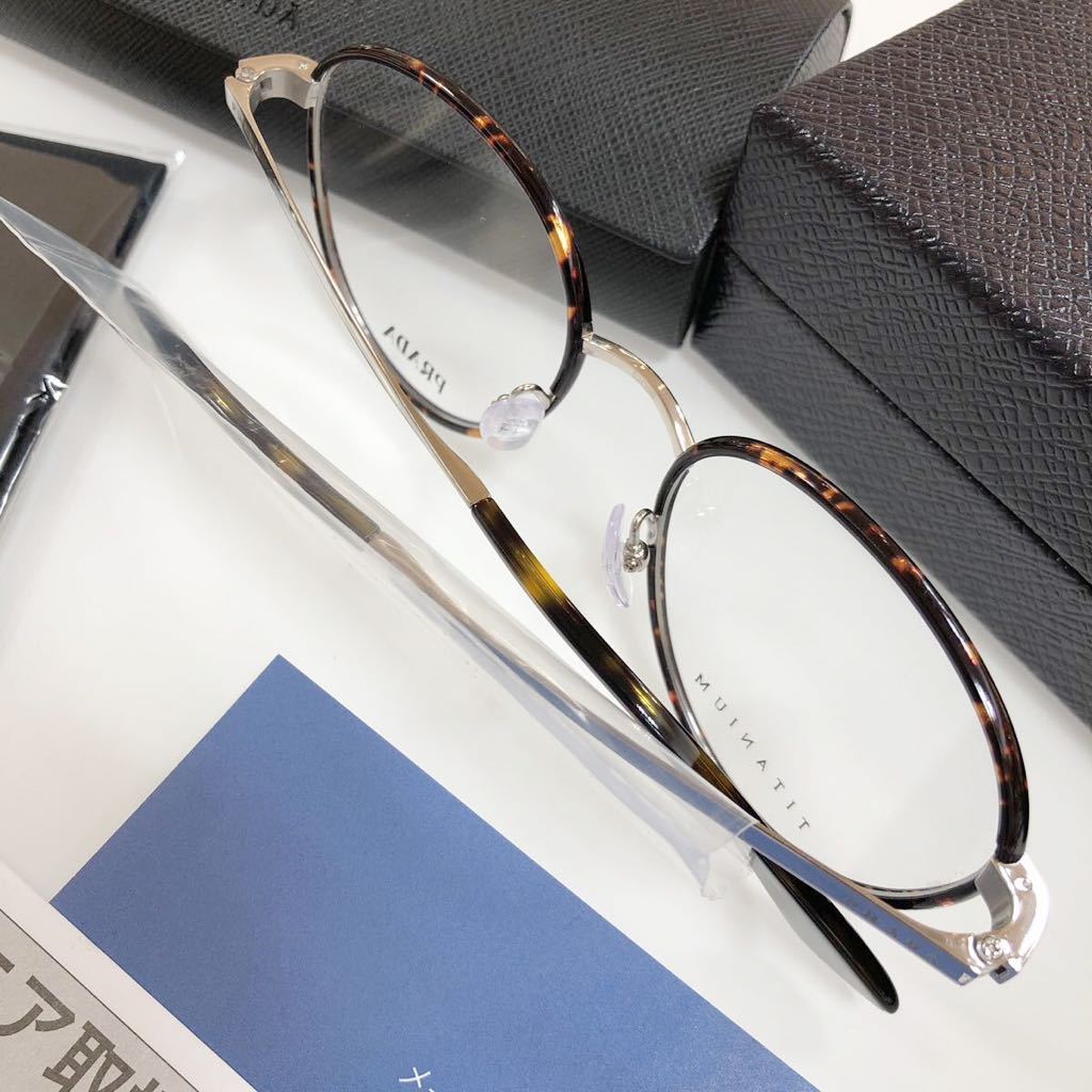 安心の2年間正規保証付き！正規品 日本製 定価55,000 眼鏡 正規品 新品 PRADA VPR57S-D 2AU-101 52 PR57 PR57SVD VPR57SD プラダ 眼鏡_画像4
