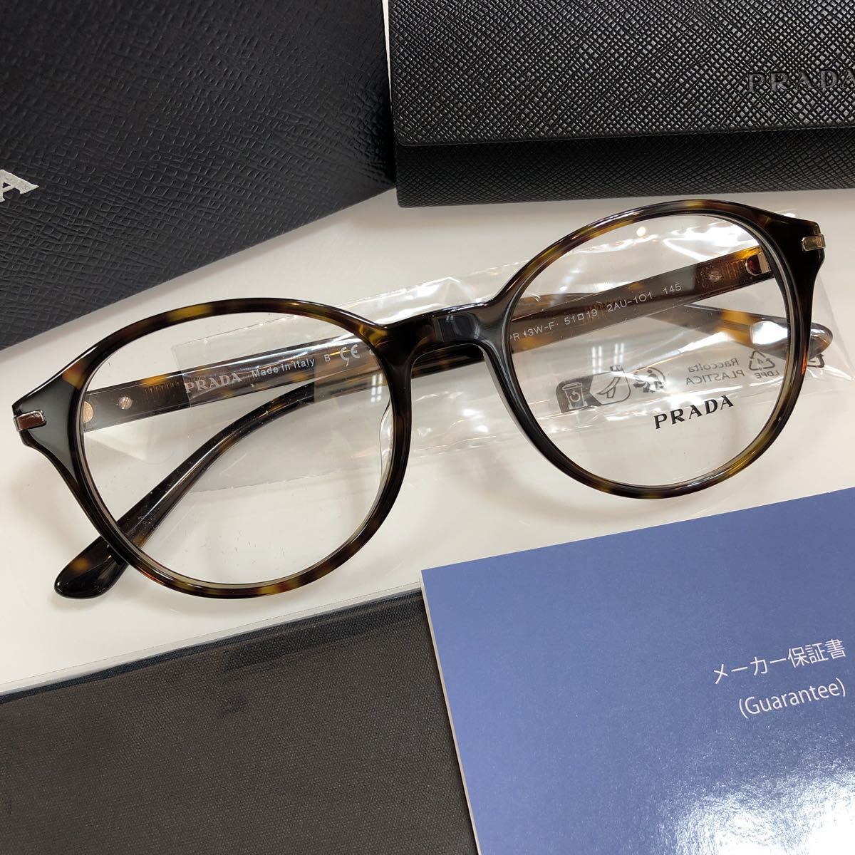 安心のメーカー2年正規保証付き 定価38 500 正規品 新品 PRADA VPR13W-F 51-19 2AU-101 プラダ メガネフレーム 眼鏡  メガネ VPR13 VPR｜Yahoo!フリマ（旧PayPayフリマ）