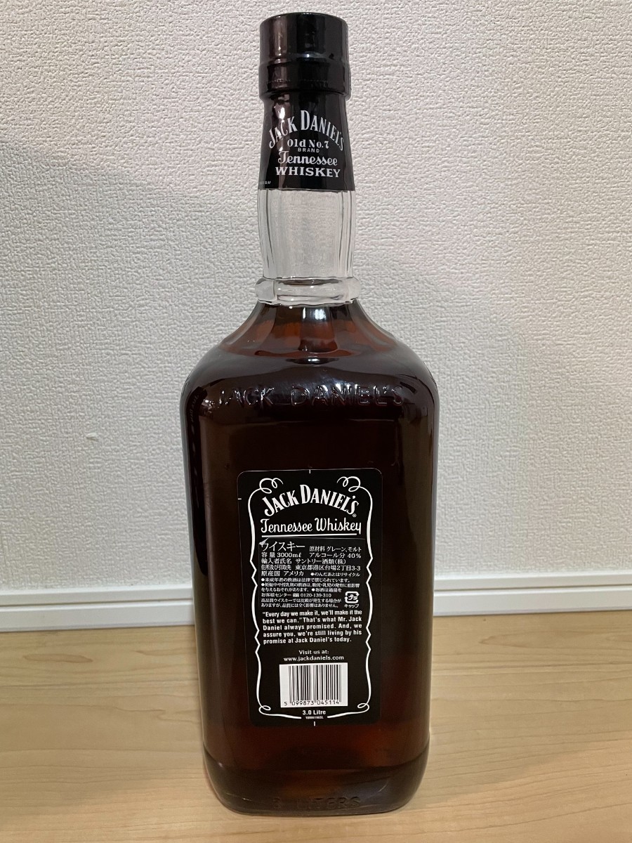 JACK DANIEL'S No.7 3.0リットル - 酒