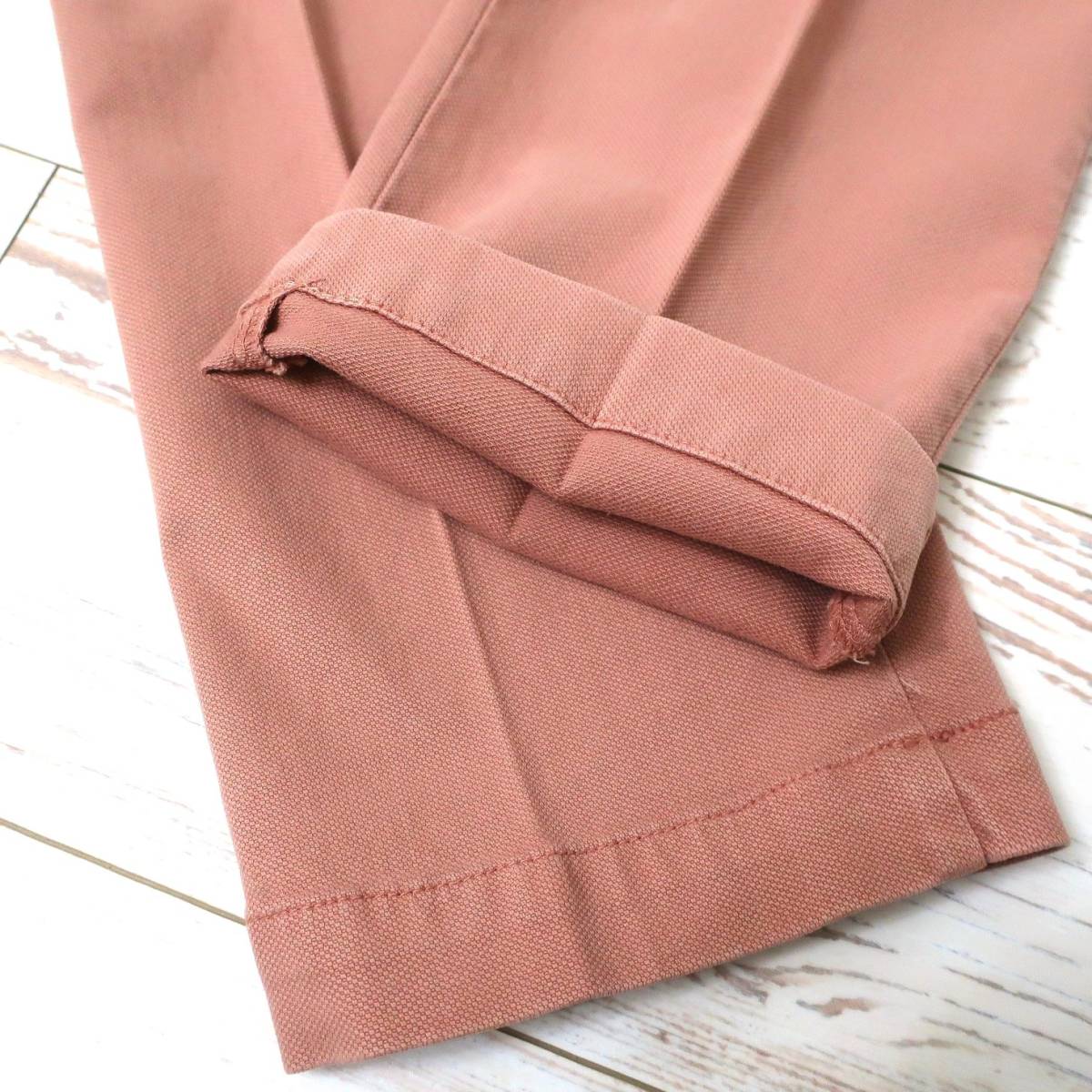  new goods spring summer PT TORINO beautiful legs stretch slim pants MASTER chinos slacks center Press pants pink men's 50 2L XL size 