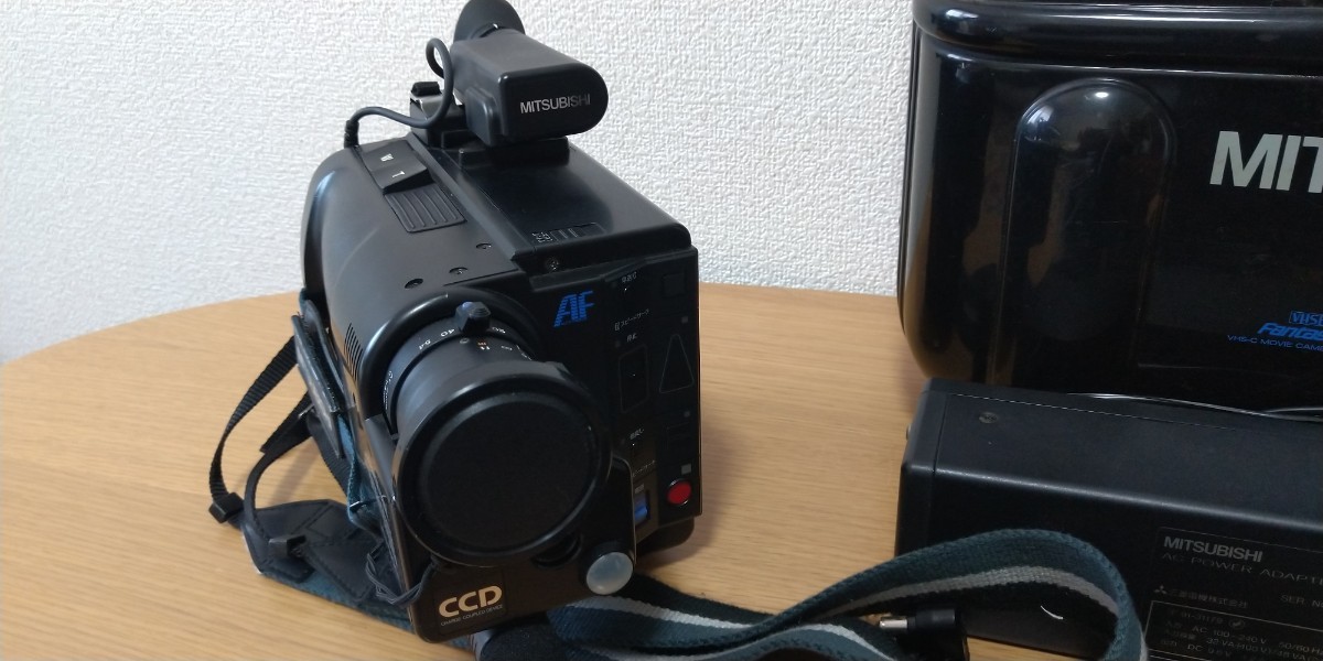 MITSUBISHI 三菱 VHS-C MOVIE ビデオカメラ HV-M21Cの画像4
