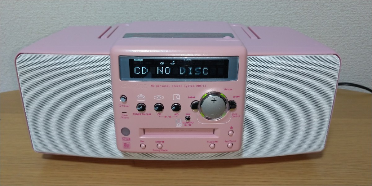誕生日/お祝い KENWOOD ケンウッド CD MD FMAMパーソナルステレオ MDX