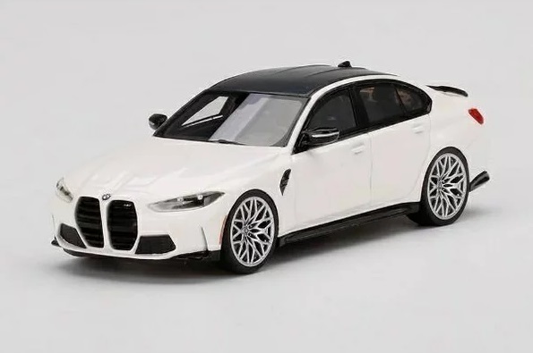 新品未開封　BMW M3 コンペティション G80 アルピンホワイト 1/43 トゥルースケールミニチュアス TSM