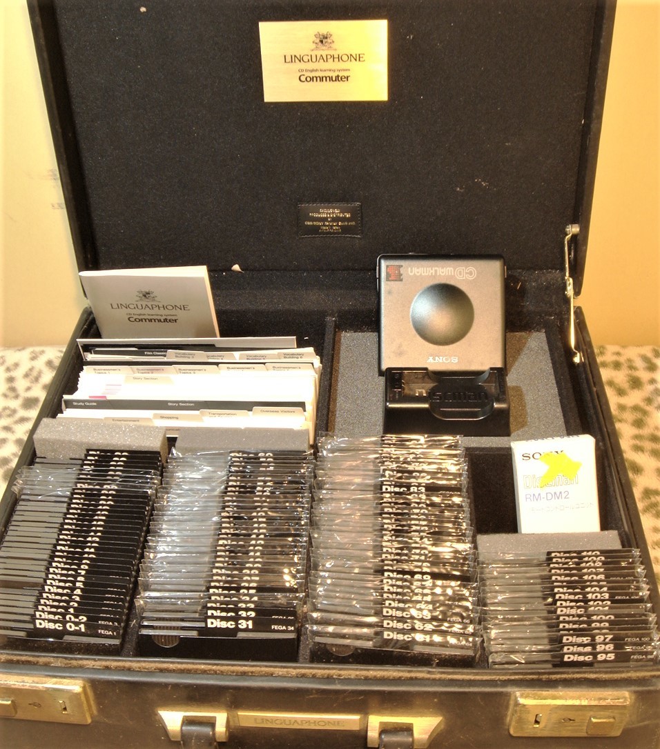 SONY CD WALKMAN D-82 LINGUAPHONE リンガフォン Commuter