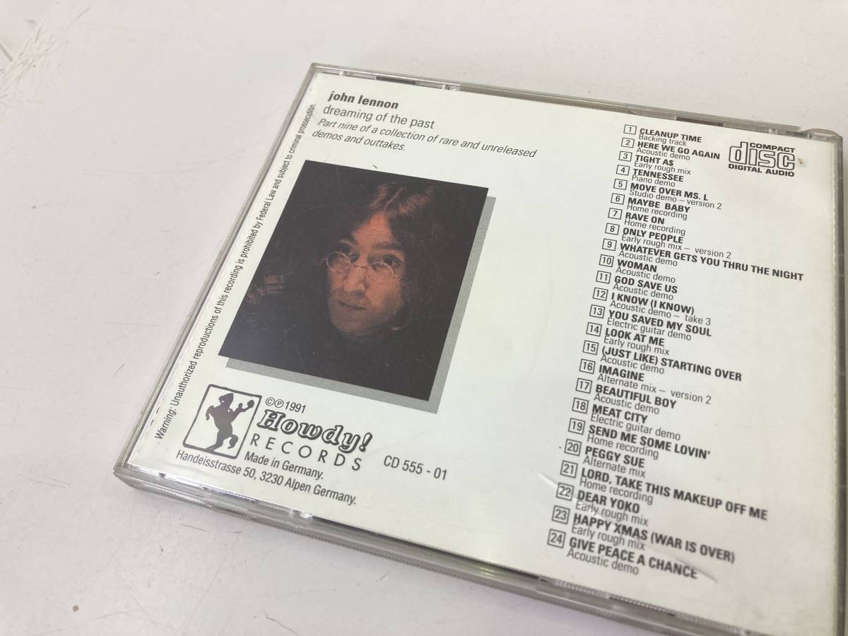 CD John Lennon Dreaming Of The Past/Howdy! ジョン・レノン