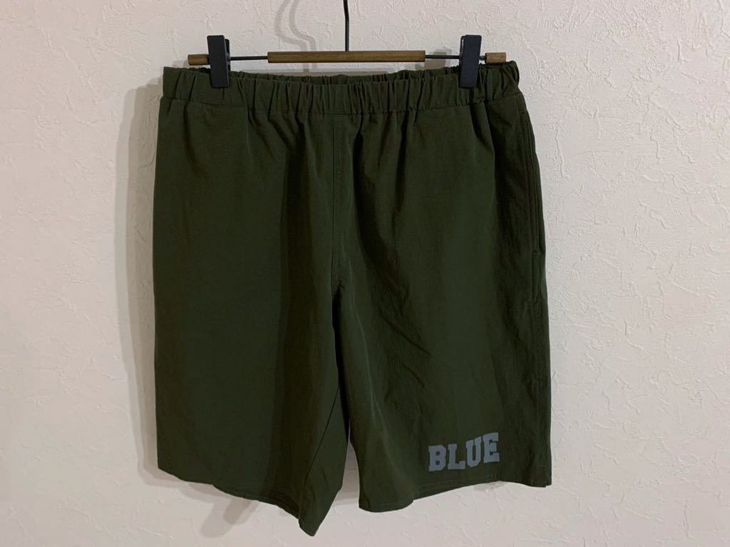 国内外の人気集結! BLUE×RUSSELL 美品ハリウッドランチマーケット BLUE コラボ ナイロンショートパンツ オリーブ Lサイズ その他 国内外の人気集結! BLUE×RUSSELL 美品ハリウッドランチマーケット BLUE コラボ ナイロンショートパンツ オリーブ Lサイズ その他