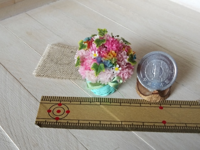 maco's miniature flower♪母の日☆カーネーションアレンジ①♪_画像3