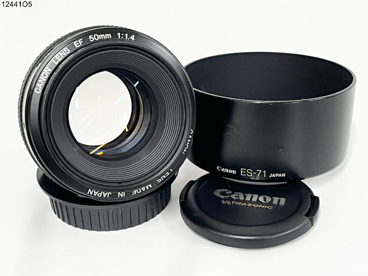 ☆Canon キャノン EF 50mm 1:1.4 ULTRASONIC 一眼レフ カメラ レンズ