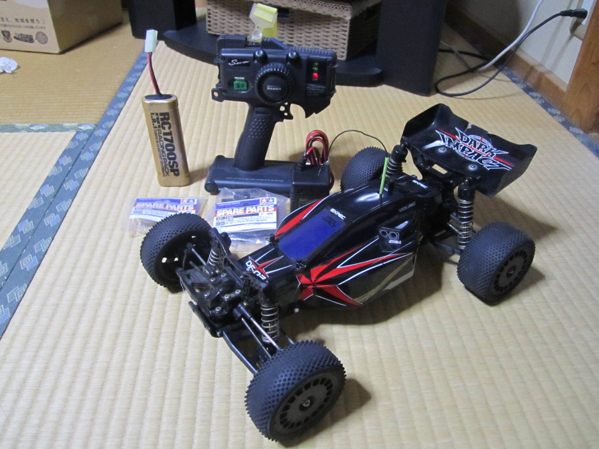 送料込み 1/10 動作動画有 タミヤ ラジコン ダークインパクト DF-03 激