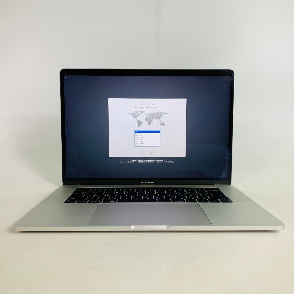 動作確認済み MacBook Pro Retina Touch Bar 15インチ (Late 2016
