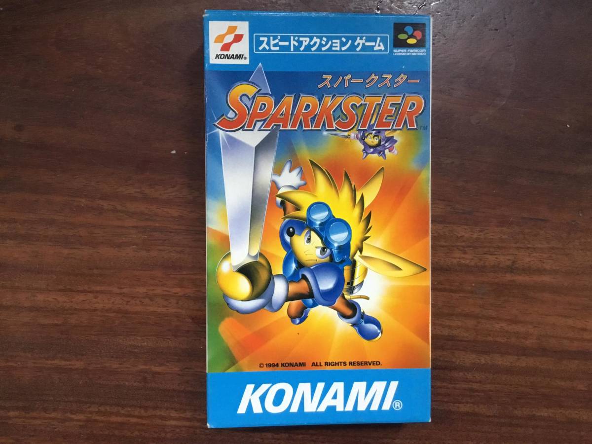 ヤフオク! - SFC スパークスター スーパーファミコンソフト