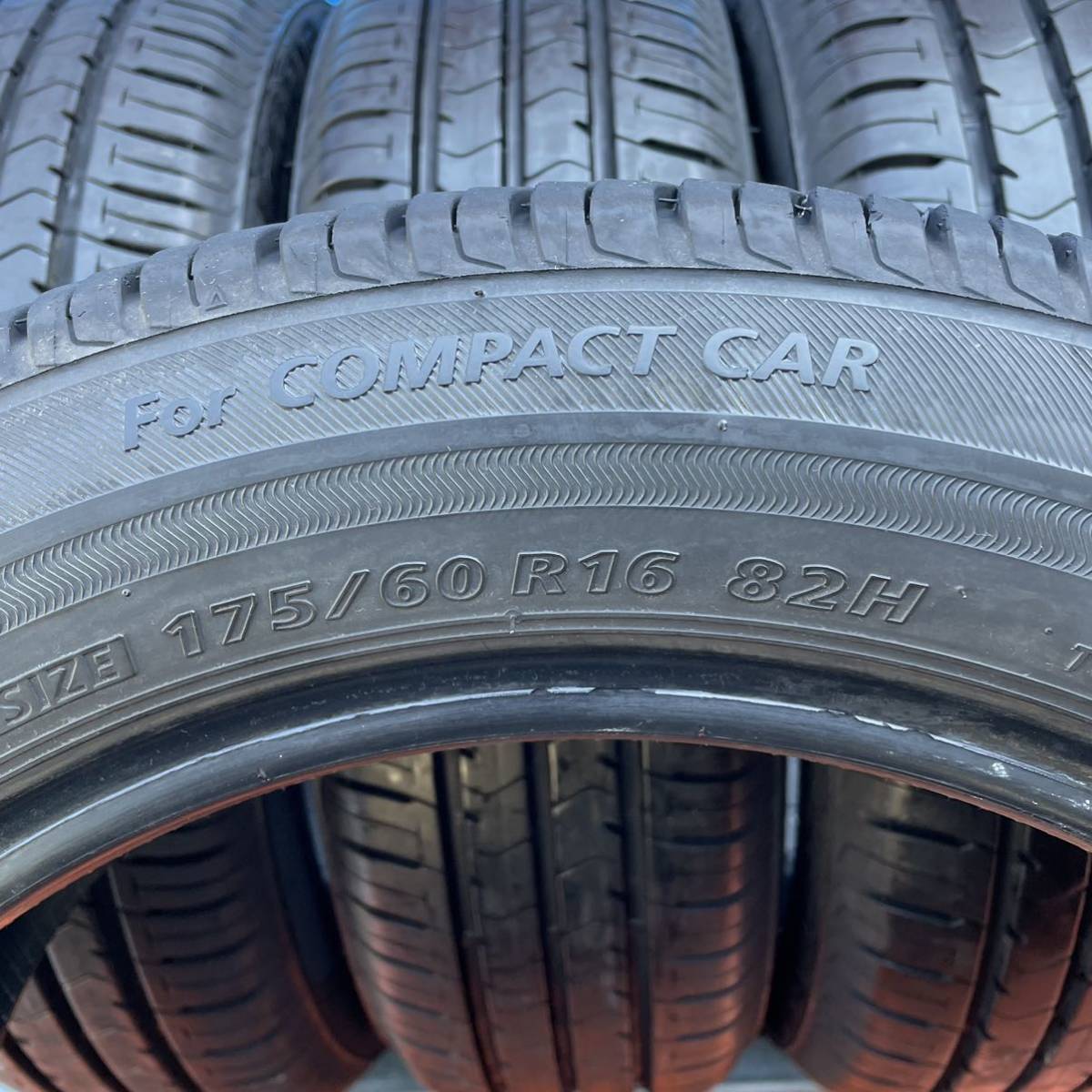 175/60R16 ブリヂストン ECOPIA NH100 サマータイヤ175/60/16 4本 2019年製造の画像6