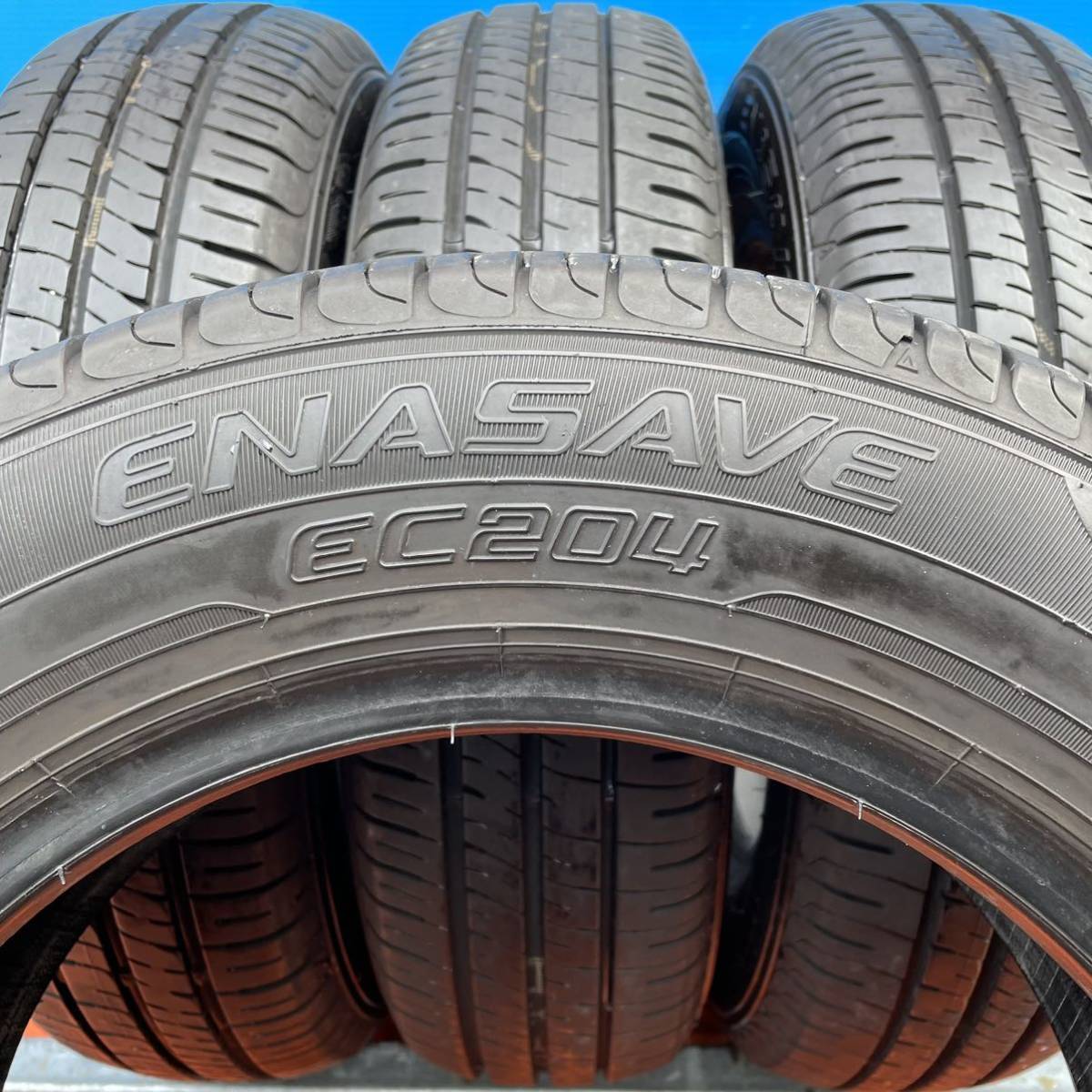 165/70R14 ダンロップ　ENASAVE 165/70/14 サマータイヤ　4本　2022年製造_画像8