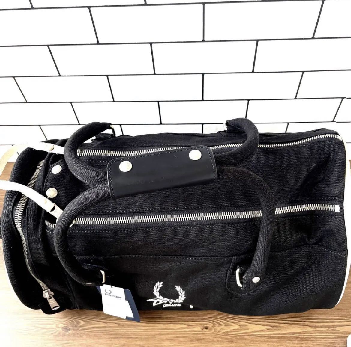 STUSSY×FRED PERRY バッグ コラボ デラックス フレッドペリーミニ