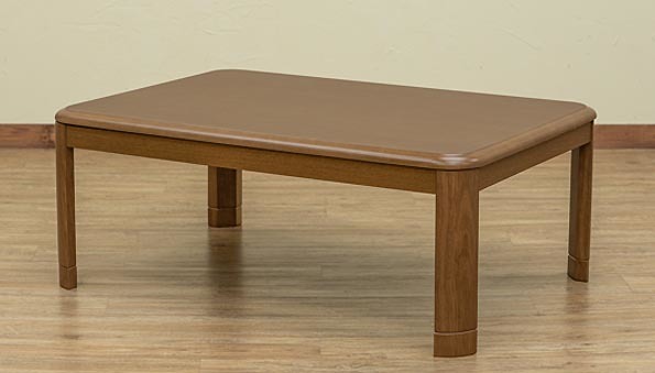 【新品本物】 シンプルな継脚式家具調コタツ(105-75cm)中間スイッチ付 ブラウン_z 座卓、ちゃぶ台 【新品本物】 シンプルな継脚式家具調コタツ(105-75cm)中間スイッチ付 ブラウン_z 座卓、ちゃぶ台