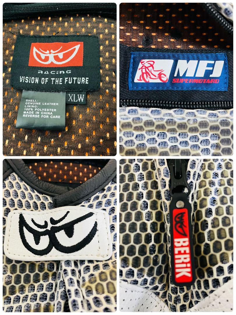 BERIK MOTARD ベリックモータード つなぎ バイカーレザー バイクウエア