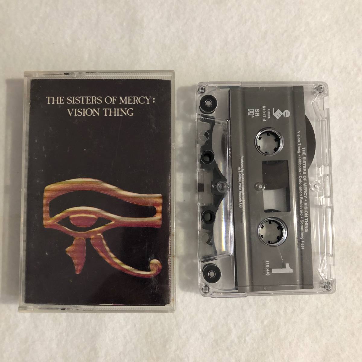 US 中古カセット The Sisters Of Mercy Vision Thing シスター・オブ・マーシー ヴィジョン・シング Elektra 9 61017-4の画像1