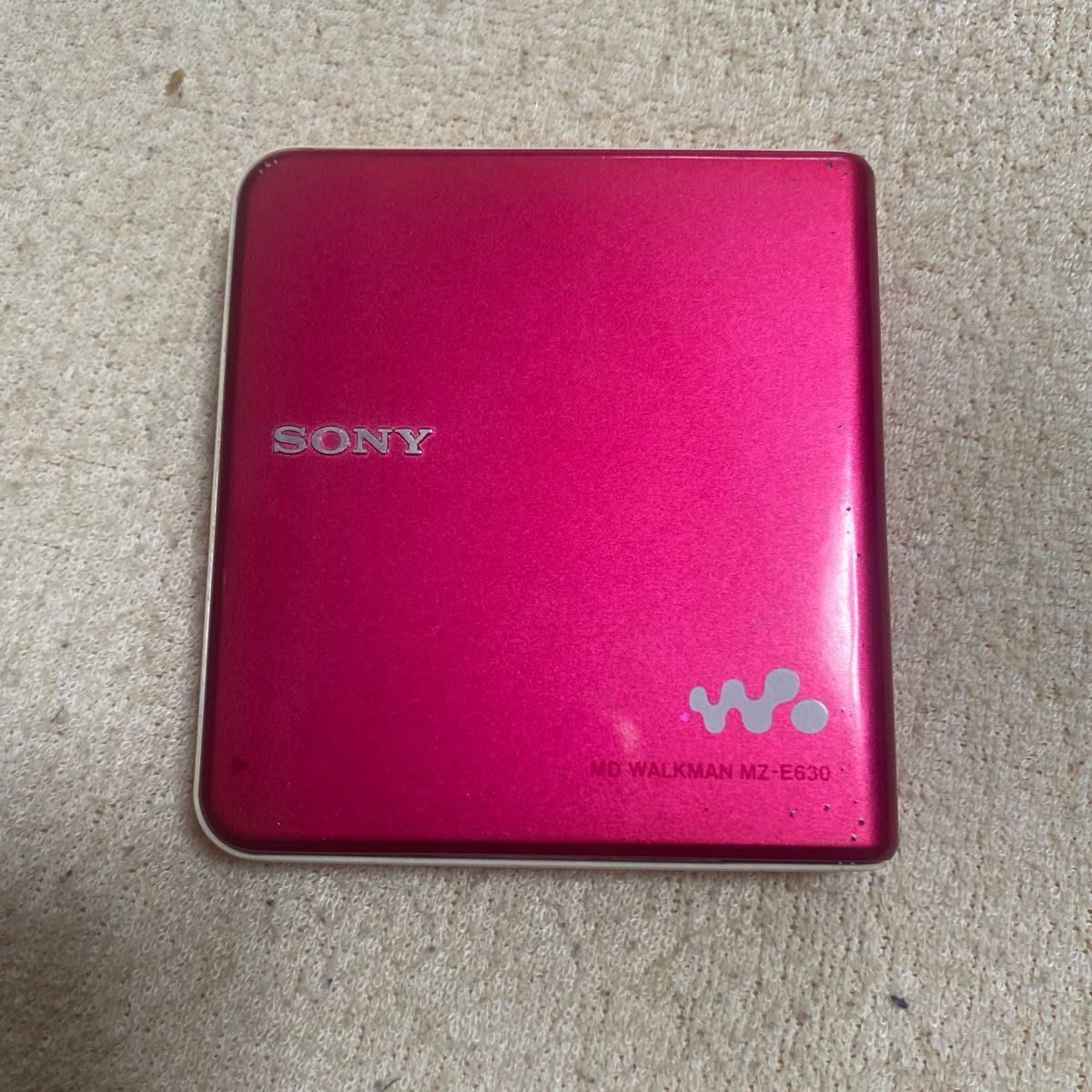 SONY MDウォークマン ピンク MZ-E630 ジャンク品|PayPayフリマ