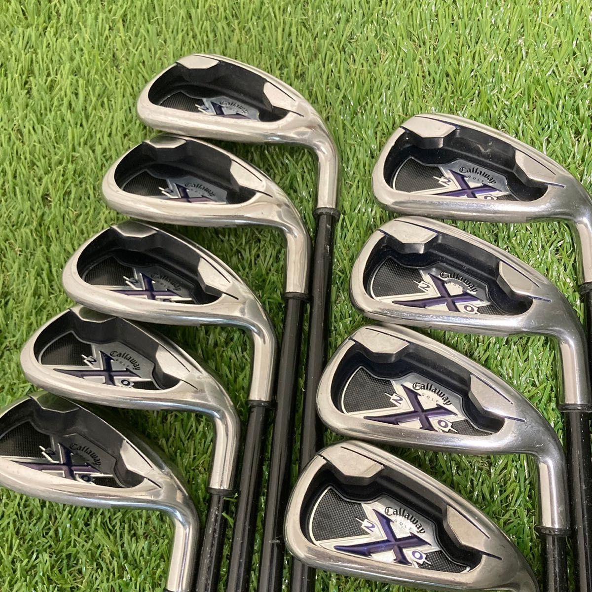 豪華9本セット! Callaway キャロウェイ X-20 アイアン R | qrapp.hu
