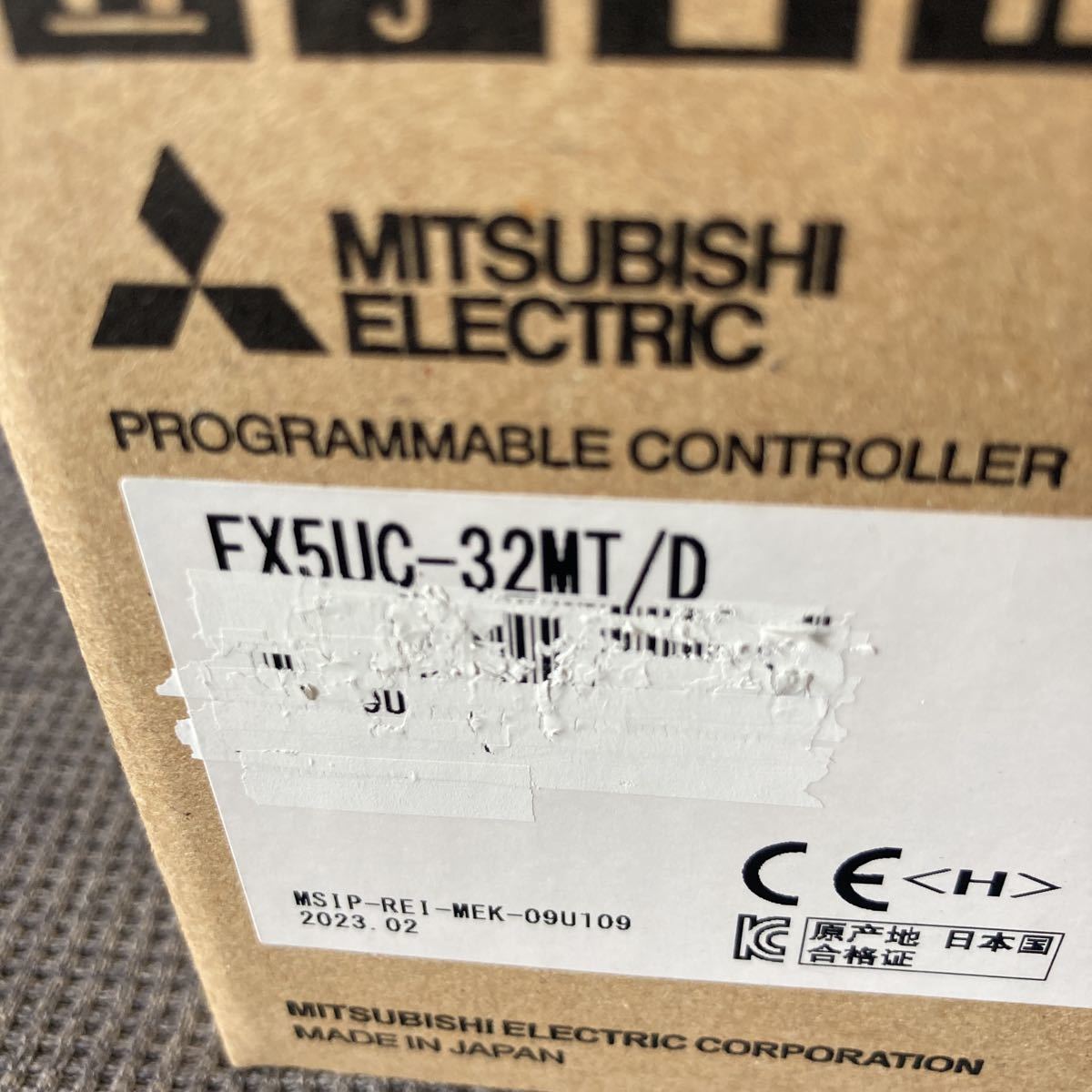 未開封未使用 ミツビシ 三菱 MITSUBISHI シーケンサ FX5UC-32MT/D 送料