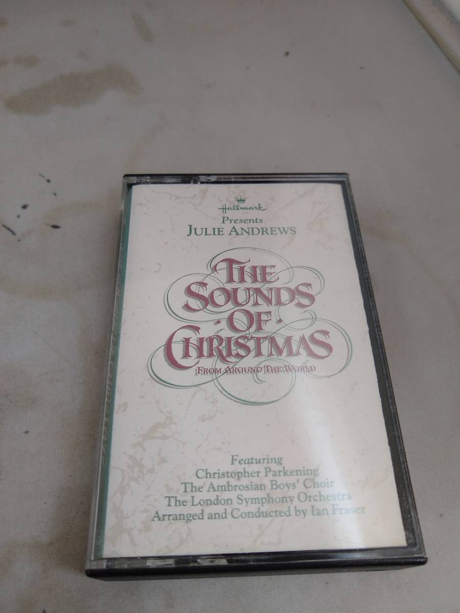 T5123　カセットテープ　ジュリー・アンドリュース　The Sounds of Christmas From Around the World/Julie Andrews _画像1