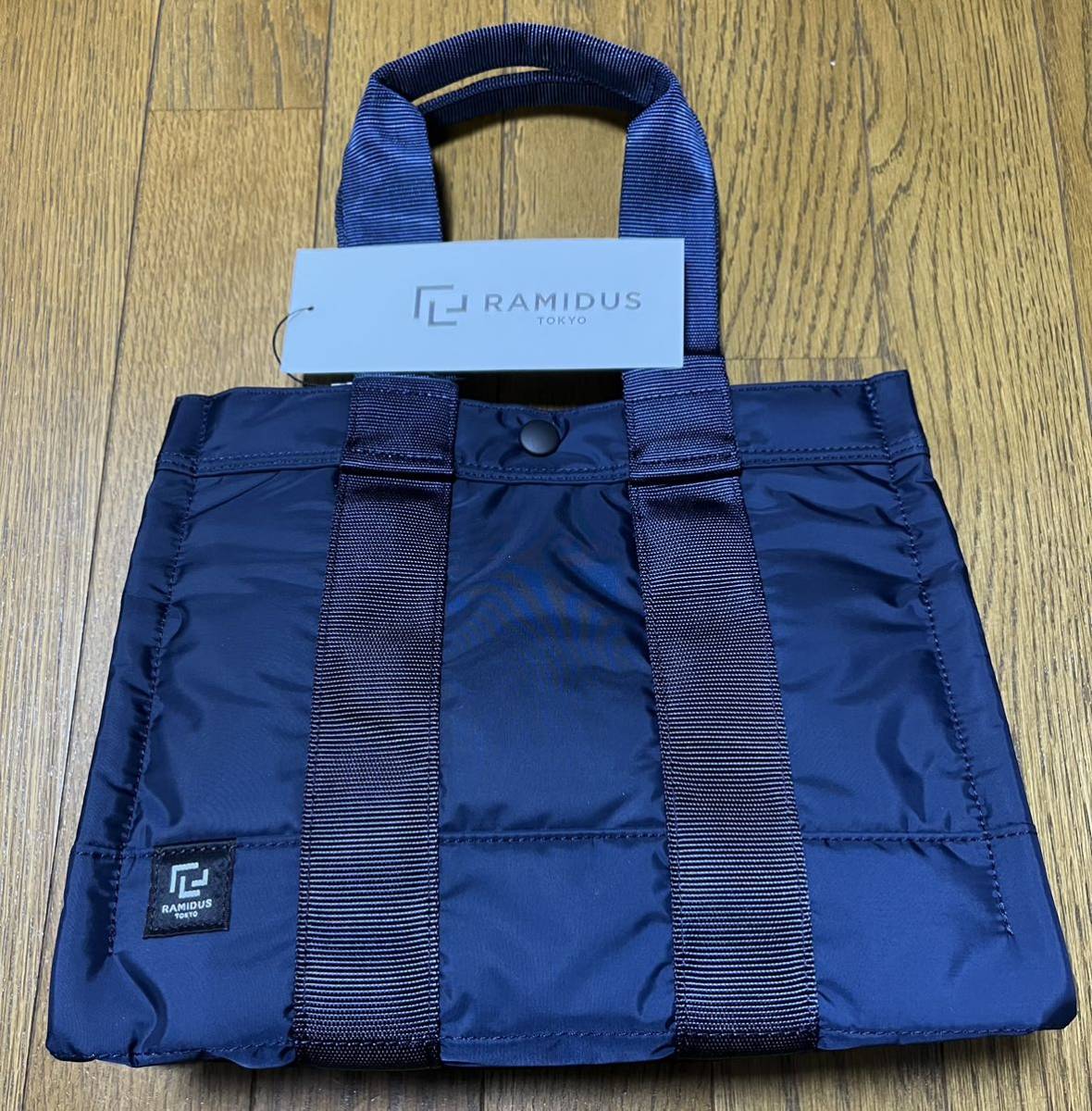 LOOPWHEELER RAMIDUS SS tote bag navy loop wila-lamidas Porter BEAMS