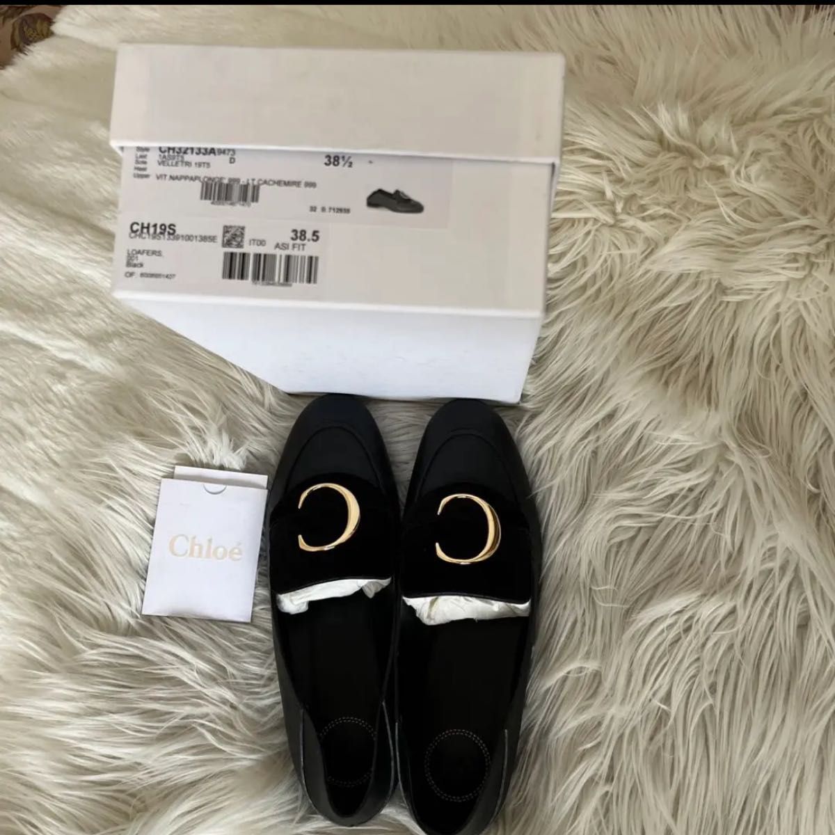 Chloe 新品ローファー ブラック|PayPayフリマ