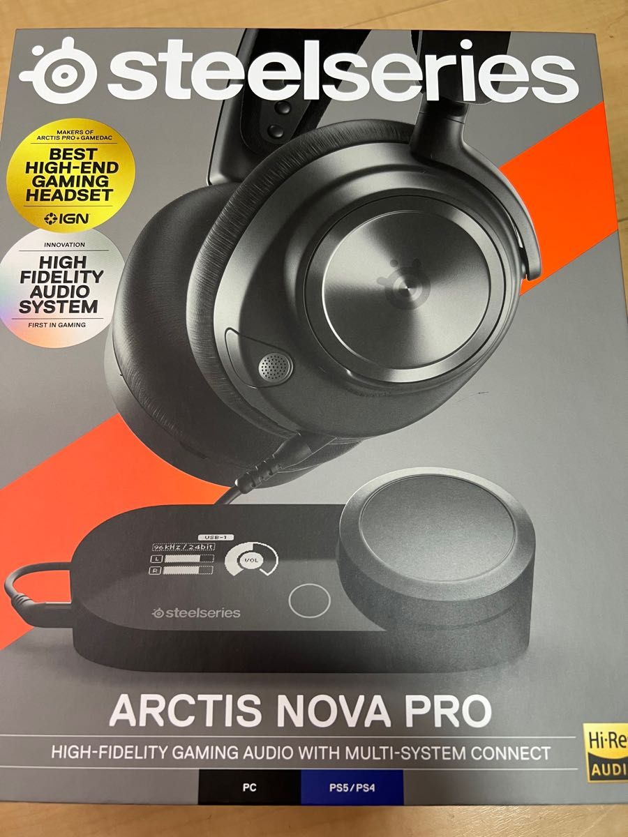 期間限定値下げ 美品 SteelSeries ゲーミングヘッドホン Arctis Nova