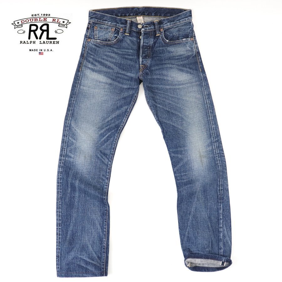 RL ダブルアールエル ラルフローレン STRAIGHT レア美品 USA製-