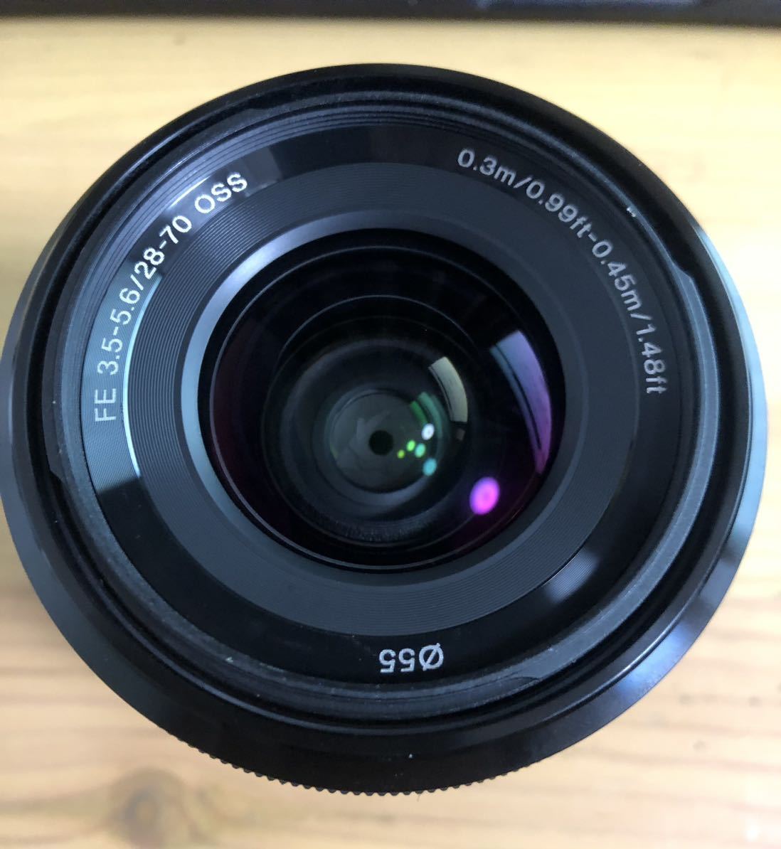 1円スタート 送料無料 SONY FE 28-70mm F3.5-5.6 OSS 2023年4月購入 数回短時間使用 極美品 Eマウント ズームレンズ　セットレンズ α7 _画像5