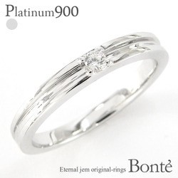 指輪 一粒ダイヤモンド リング 0.03ct プラチナ900 pt900 レディース ジュエリー アクセサリー_画像1