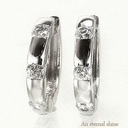 ダイヤ ピアス 0.3ct 中折れ式 ピアス ダイヤモンド 18k k18ゴールド k18wg k18yg k18pg 18金 レディース アクセサリー_画像1