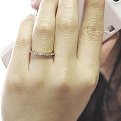 指輪 フルエタニティリング ダイヤモンド 0.34ct リング サイズ12号