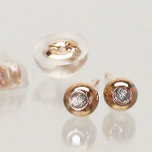 コンビニ受取対応商品】 ソリティア 0.02ct ダイヤモンド k18ゴールド