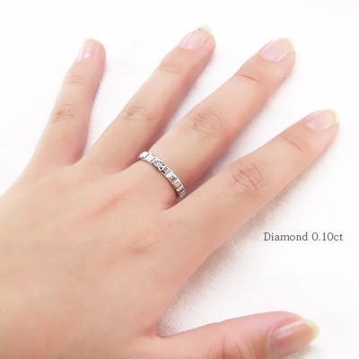 指輪 一粒ダイヤモンド ソリティア リング 0.1ct 18金 k18ゴールド レディース ジュエリー アクセサリー_画像3
