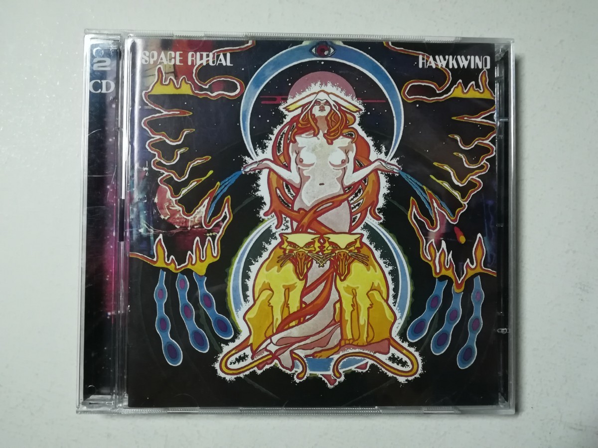 【2CD】Hawkwind - Space Ritual 1973年(2001年EU盤) UKプログレ/サイケ/スペースロック名盤 ホークウィンド_画像1