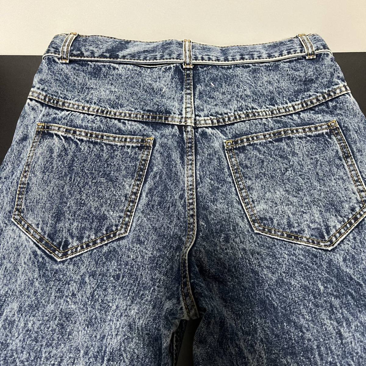 新品 Maison Margiela メゾンマルジェラ ベルト付き デニム センター