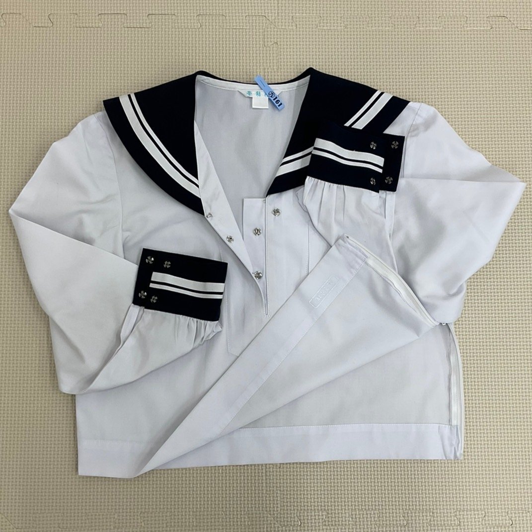 US601-1(中古)高知県 私立 土佐女子中学・高校 セーラー服 3点 US601-1(中古)高知県 私立 土佐女子中学・高校 セーラー服 3点
